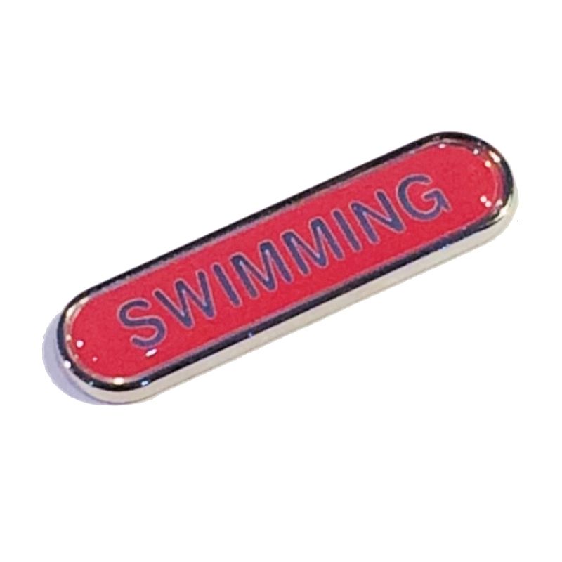 SWIMMING badge